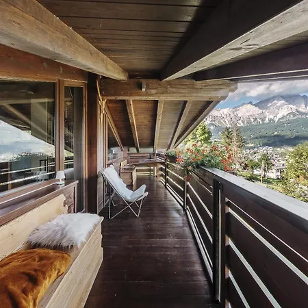 Апартаменты Cortina Penthouse Attico Diana